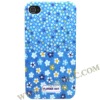 Wholesale-Newest Hard Plastic Flower Hut Series Cases And Covers for iPhone 4