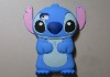 Wholesale & Retail 3D Stitch Movable Ear Flip Hard Case Cover for iPhone 4G 4S