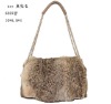 Wholesale fashion soft rabbit fur newest shoulder bags