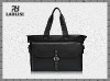 Wholesale hot selling black leather laptop carrying case