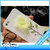 Wholesale kinds of 3D colorful flower hard cover case for iPhone 4/4S