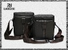 Wholesale men's genuine leather shoulder messenger bag