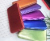 Wholesale trendy flat frame PU leather fashion wallet more than 9 colors WBW-015