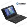 Wireless Bluetooth Keyboard Leather Case for Samsung Galaxy Tab 7.0 Plus P6200 P6210