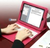 Wireless keyboard leather case for iPad2