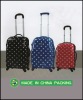 With 360 wheel travel luggage