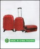 With 360 wheel travel luggage