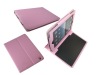 With bluetooth keyboard PU cover for ipad 2