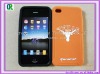 With resin color silicone case for apple iphone 4g