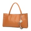 Woman Embossed PU Handbag