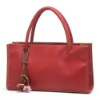 Woman Embossed PU Handbag