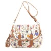 Woman PU Amorous Printing Shoulder Bag