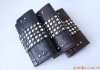 Women Studs Long Leather Wallets