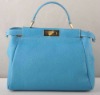 Women business briefcase original leather handbag bag 2012