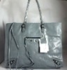Women fashion shoulder bag popular leather casual bag 2012
