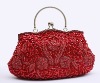 Women's beads sequin Evening Clutch purse Make-up Handbag
