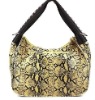 Women's genuine leather bag(Snake mosquito grind arenaceous cowhide)