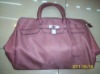 Women's large size brand purple tote handbags