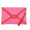 Womens Confession Envelope Clutch Bag