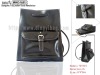 Womens PVC cheap flip fashion handbag black