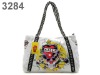 Womens big pu shoulder bag brand design