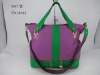 Womens fashion purple tote bag