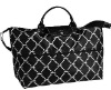 Womens nylon big size checked wholesale bags