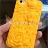 Wonderful Bulge Silicone Case with Penoy Design for Iphone4S