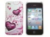 Wonderful Cell Phone TPU Case For iPhone 4--Water Print