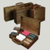 Wooden Poker Chip Case