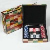 Wooden Poker Chip Case