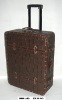 Wooden Suitcase with Statue of Liberty pattern