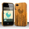 Wooden mobile phone case for iphone 4G