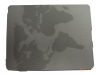 World map silicone for ipad protector case