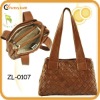 Woven Fashion Leather Handbag