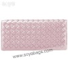 Woven PU Leather Wallets