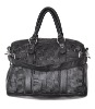 Wrinkles leather shoulder handbag 9762