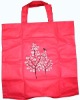 X stitching high quality non woven shopping tote bag
