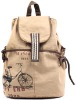 (XHF-BACKPACK-004) drawstring closure canvas backpack