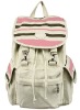 (XHF-BACKPACK-020)    drawstring closure backpack for girl