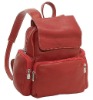 (XHF-BACKPACK-045)   semi-pu backpack for lady