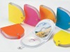 (XHF-CD-005) CD case with half moon shape