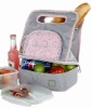 (XHF-COOLER-019) picnic tote with punch handle