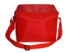 ( XHF-COOLER-021) 6 can beer volume red cooler bag