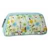 ( XHF-COSMETIC-039) flower print cosmetic clutch