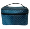 (XHF-COSMETIC-040) grained pvc makeup bag