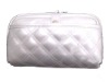 (XHF-COSMETIC-064) white pu cosmetic bag