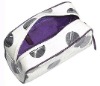 (XHF-COSMETIC-094) pvc coated canvas make up cosmetic bag