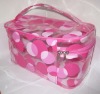 (XHF-COSMETIC-126) printed clear pvc Toiletry Kit