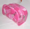 (XHF-COSMETIC-127) printed clear pvc toiletry kit